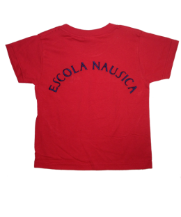 Camiseta manga corta educación física Escola Nausica Roja