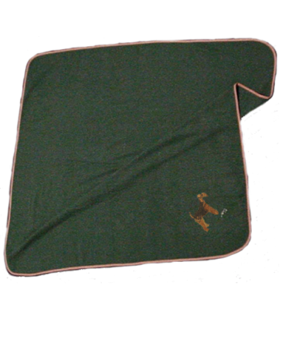 Multipurpose with embroidered akita inu motif